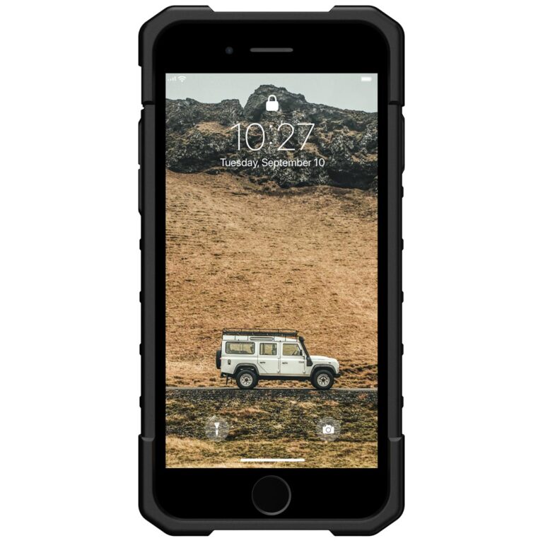 UAG Pathfinder Backcover Apple iPhone SE (2022 / 2020) / 8 / 7 / 6(s) - Zwart - Afbeelding 7