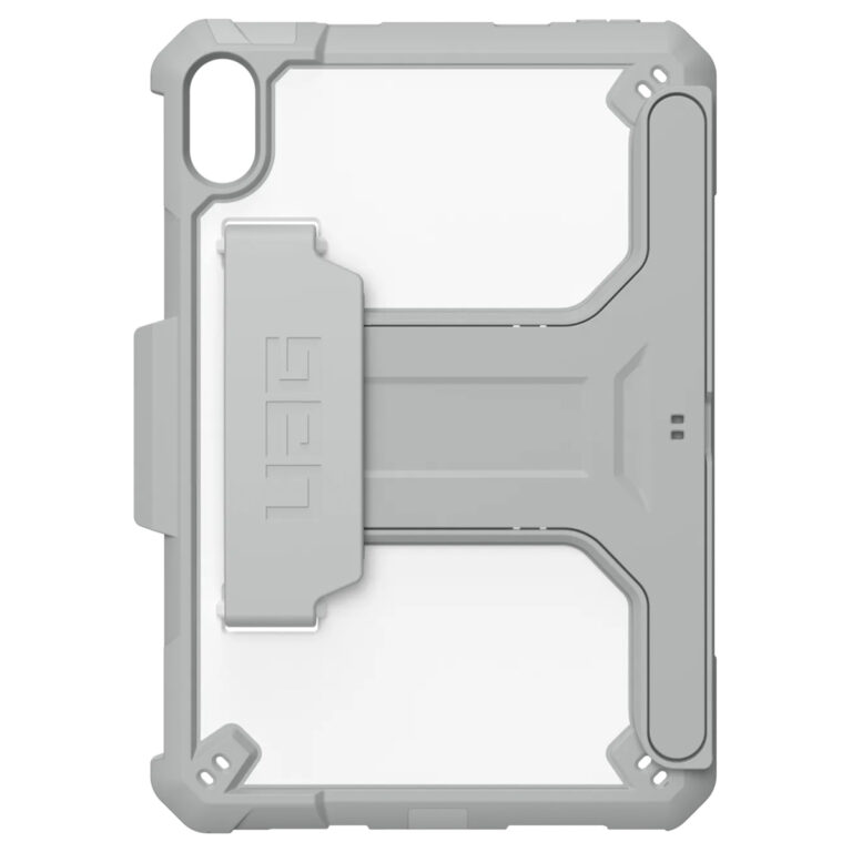 UAG Scout Healthcare backcover met stand en strap Apple iPad Mini 7 (2024) / iPad Mini 6 (2021) - Wit / Grijs - Afbeelding 6