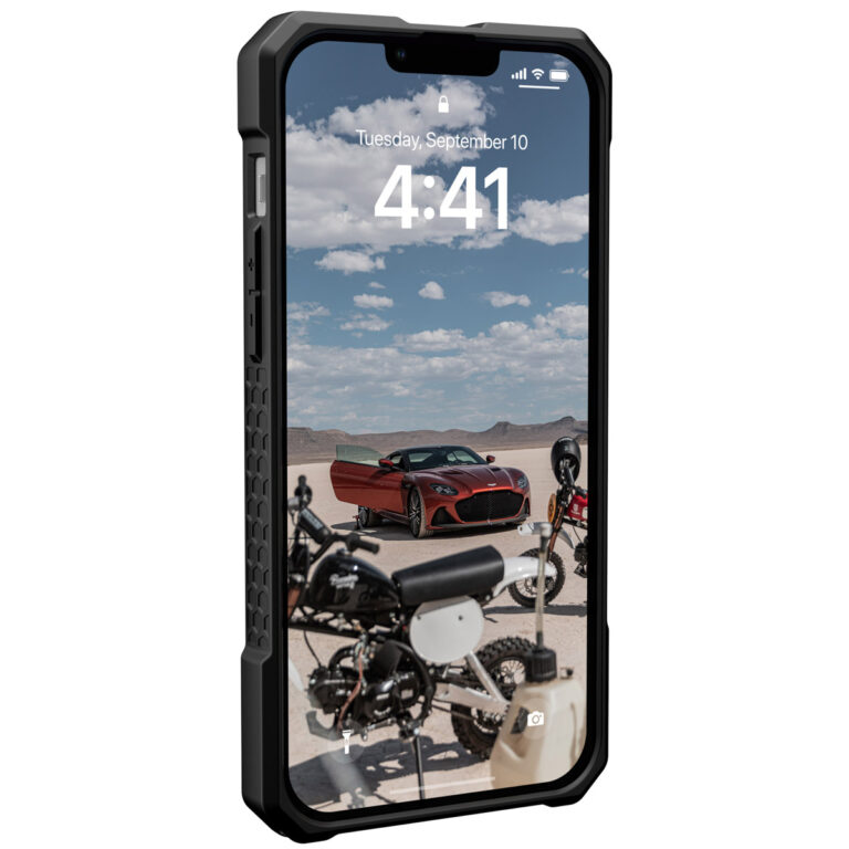 UAG Monarch Backcover MagSafe Apple iPhone 14 Plus - Kevlar Black - Afbeelding 10