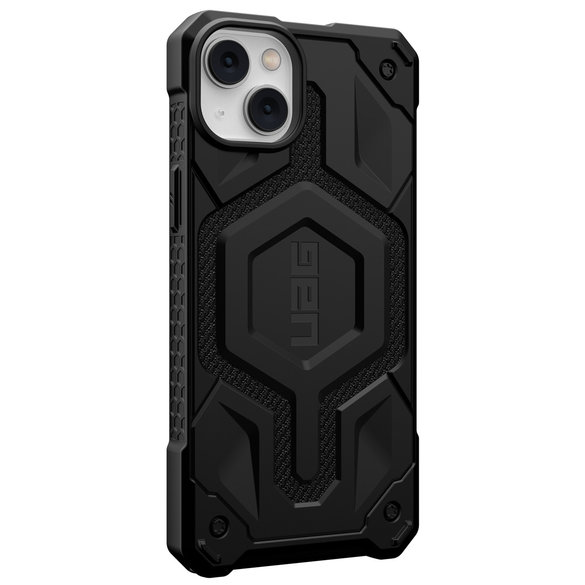 UAG Monarch Backcover MagSafe Apple iPhone 14 Plus - Kevlar Black - Afbeelding 9