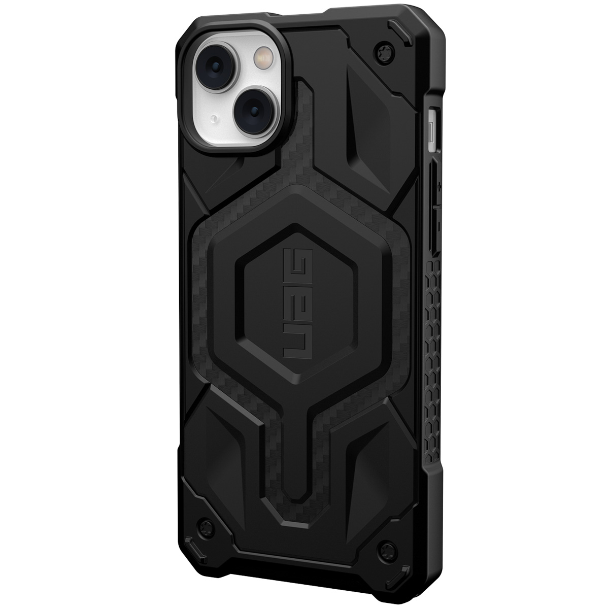 UAG Monarch Backcover MagSafe Apple iPhone 14 Plus - Carbon Fiber - Afbeelding 10
