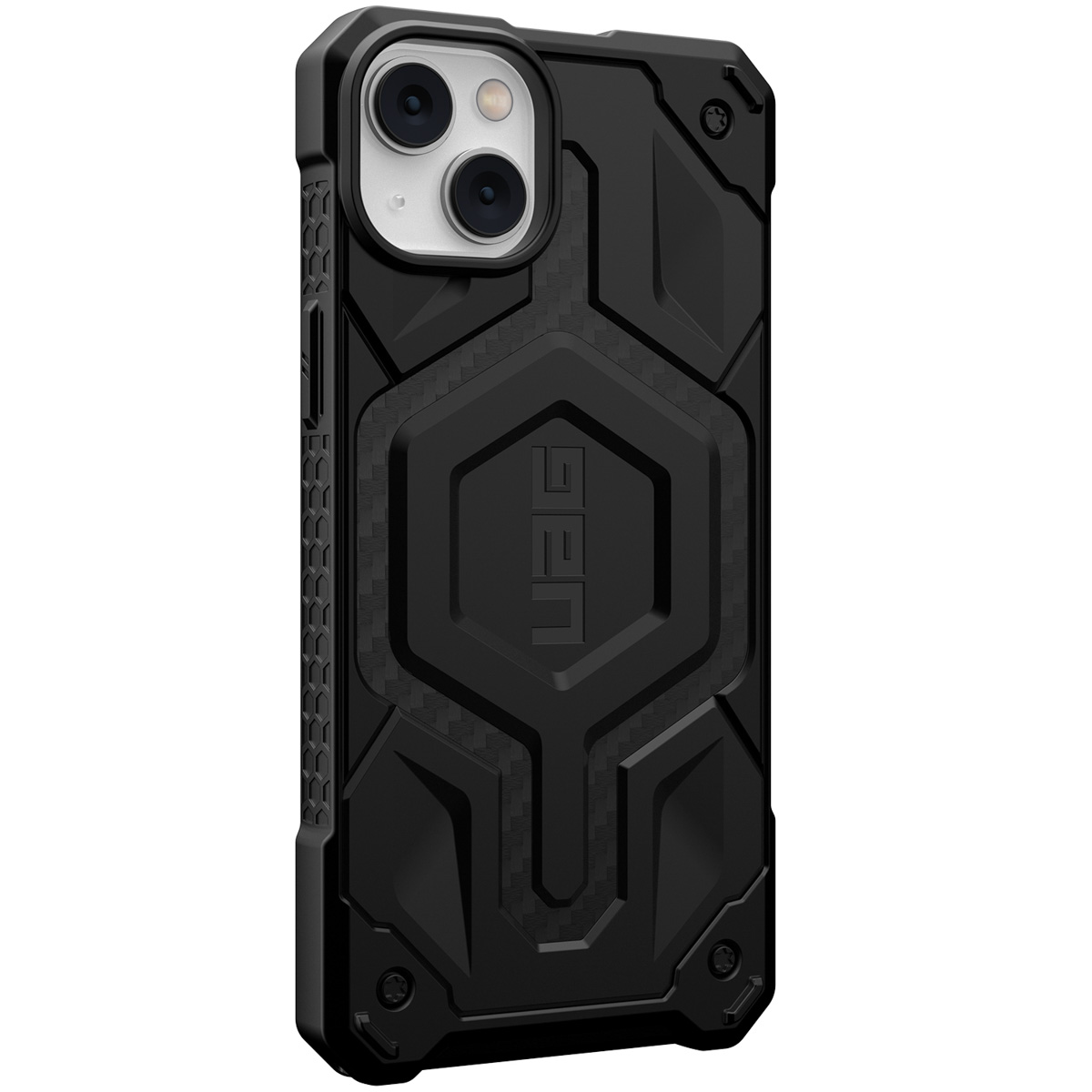 UAG Monarch Backcover MagSafe Apple iPhone 14 Plus - Carbon Fiber - Afbeelding 7