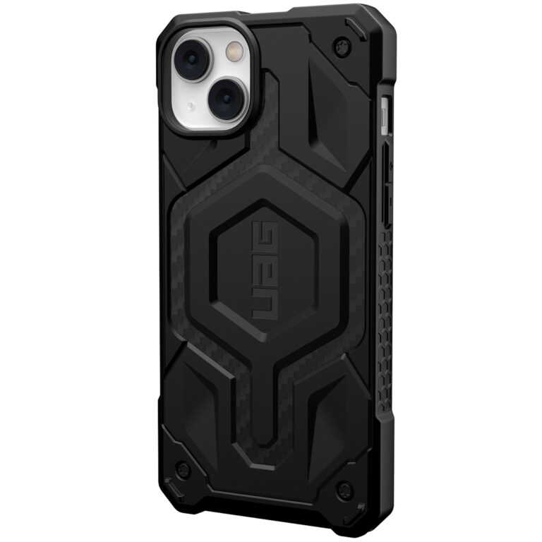 UAG Monarch Backcover MagSafe Apple iPhone 14 Plus - Carbon Fiber - Afbeelding 2