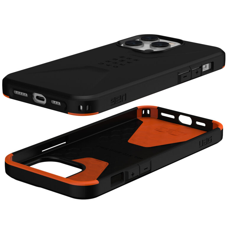 UAG Civilian Backcover MagSafe Apple iPhone 14 Pro Max - Zwart - Afbeelding 8