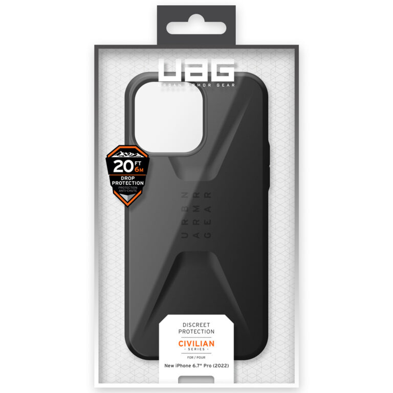 UAG Civilian Backcover MagSafe Apple iPhone 14 Pro Max - Zwart - Afbeelding 2