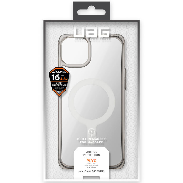 UAG Plyo Backcover MagSafe Apple iPhone 14 Plus - Ash - Afbeelding 2