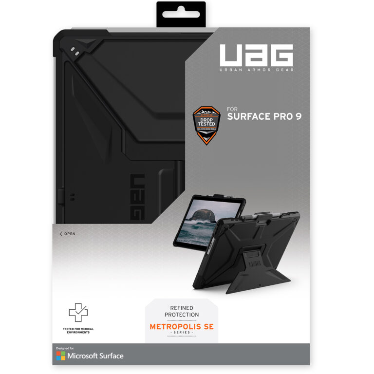UAG Metropolis Backcover Microsoft Surface Pro 9 / Pro 10 / Pro 11 - Zwart - Afbeelding 2