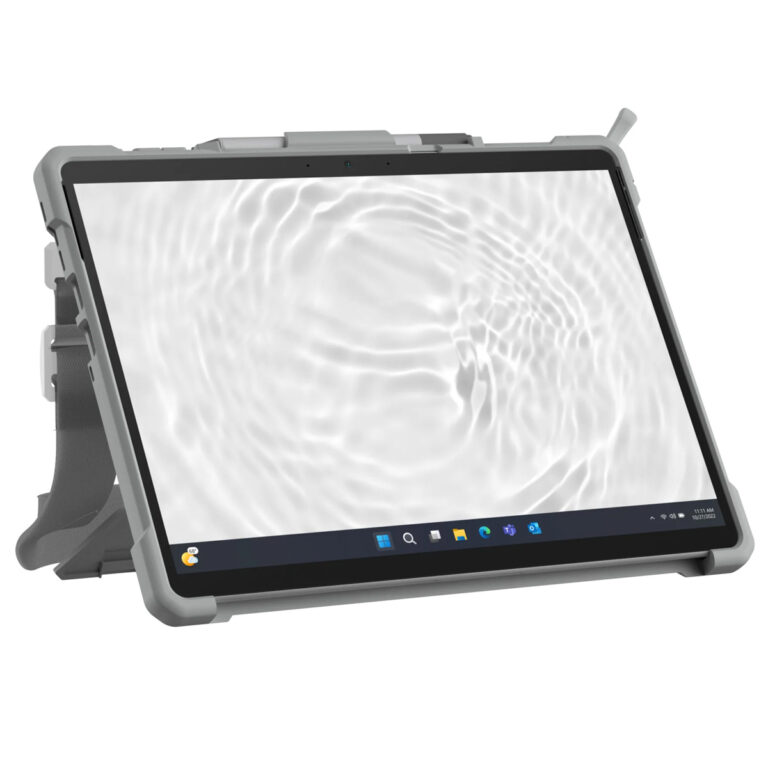 UAG Plasma Healthcare backcover met strap en schouderband Microsoft Surface Pro 9 / Pro 10 - Wit / Grijs - Afbeelding 9
