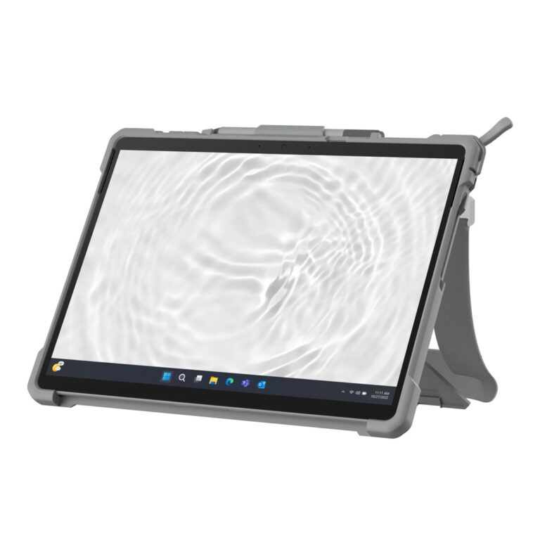 UAG Plasma Healthcare backcover met strap en schouderband Microsoft Surface Pro 9 / Pro 10 - Wit / Grijs - Afbeelding 4