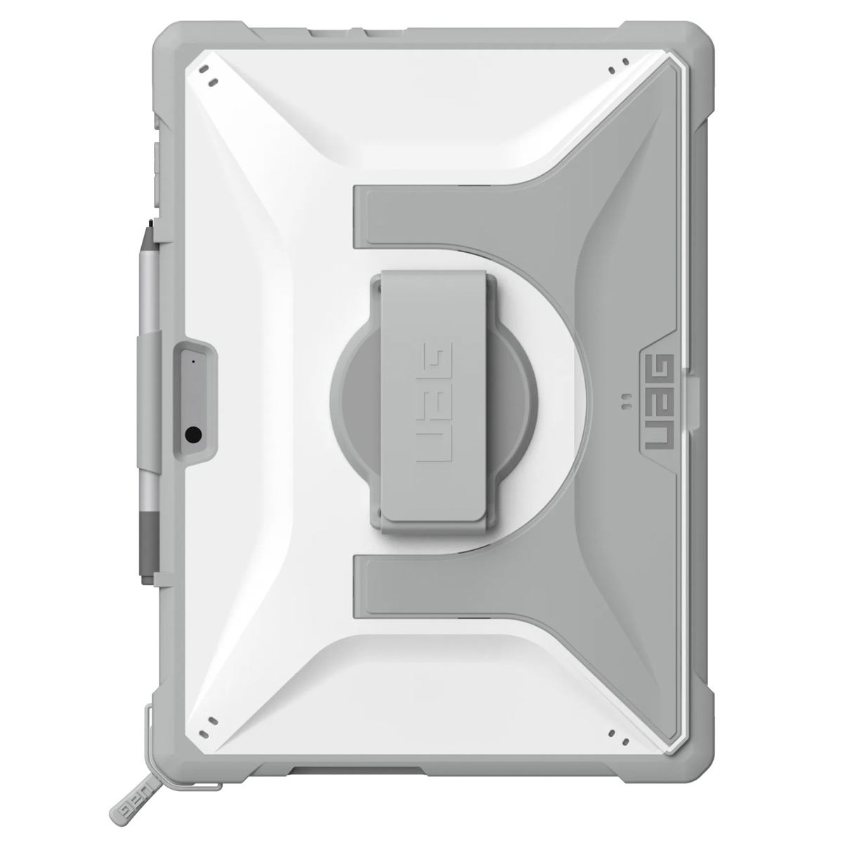 UAG Plasma Healthcare backcover met strap en schouderband Microsoft Surface Pro 9 / Pro 10 – Wit / Grijs