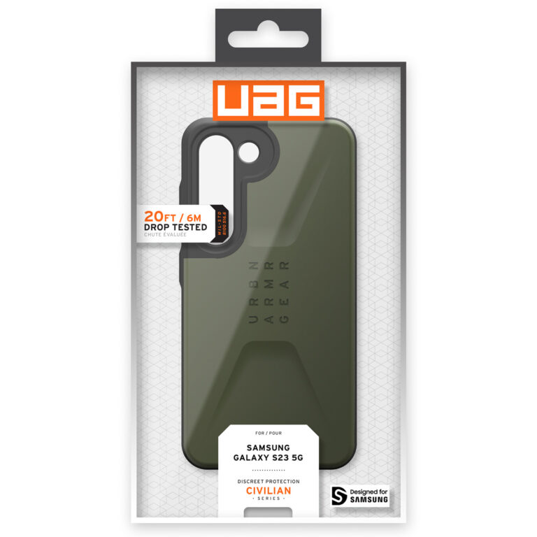 UAG Civilian Backcover Samsung Galaxy S23 - Olive - Afbeelding 4