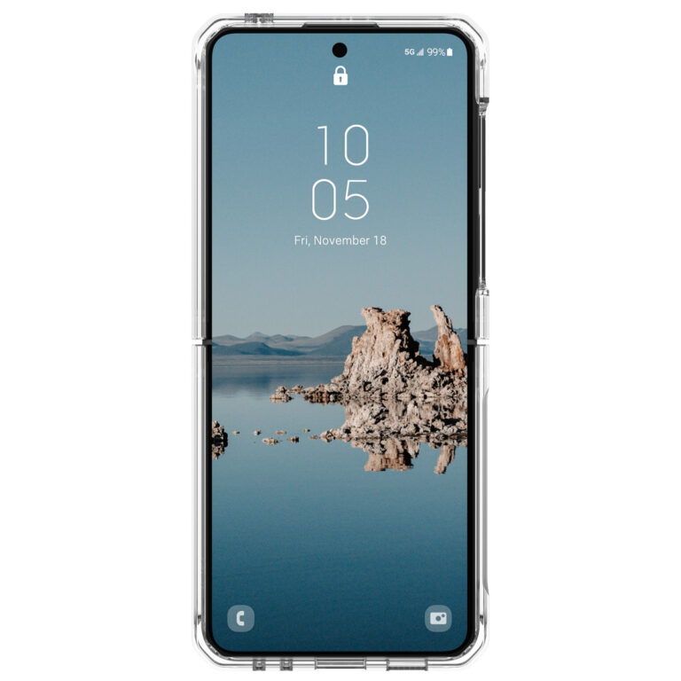 UAG Plyo Pro Backcover Samsung Galaxy Z Flip 5 - Ice - Afbeelding 4