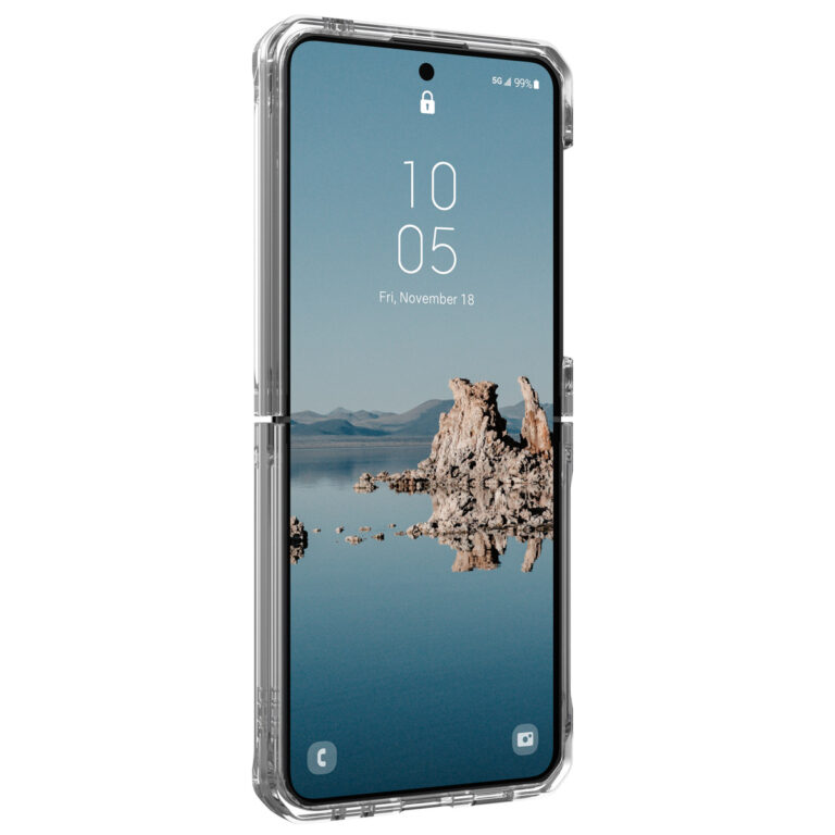 UAG Plyo Pro Backcover Samsung Galaxy Z Flip 5 - Ice - Afbeelding 9