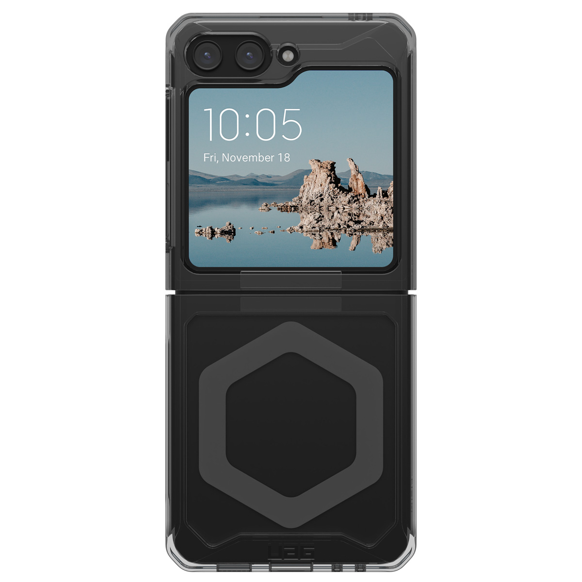 UAG Plyo Pro Backcover Samsung Galaxy Z Flip 5 - Ash - Afbeelding 5
