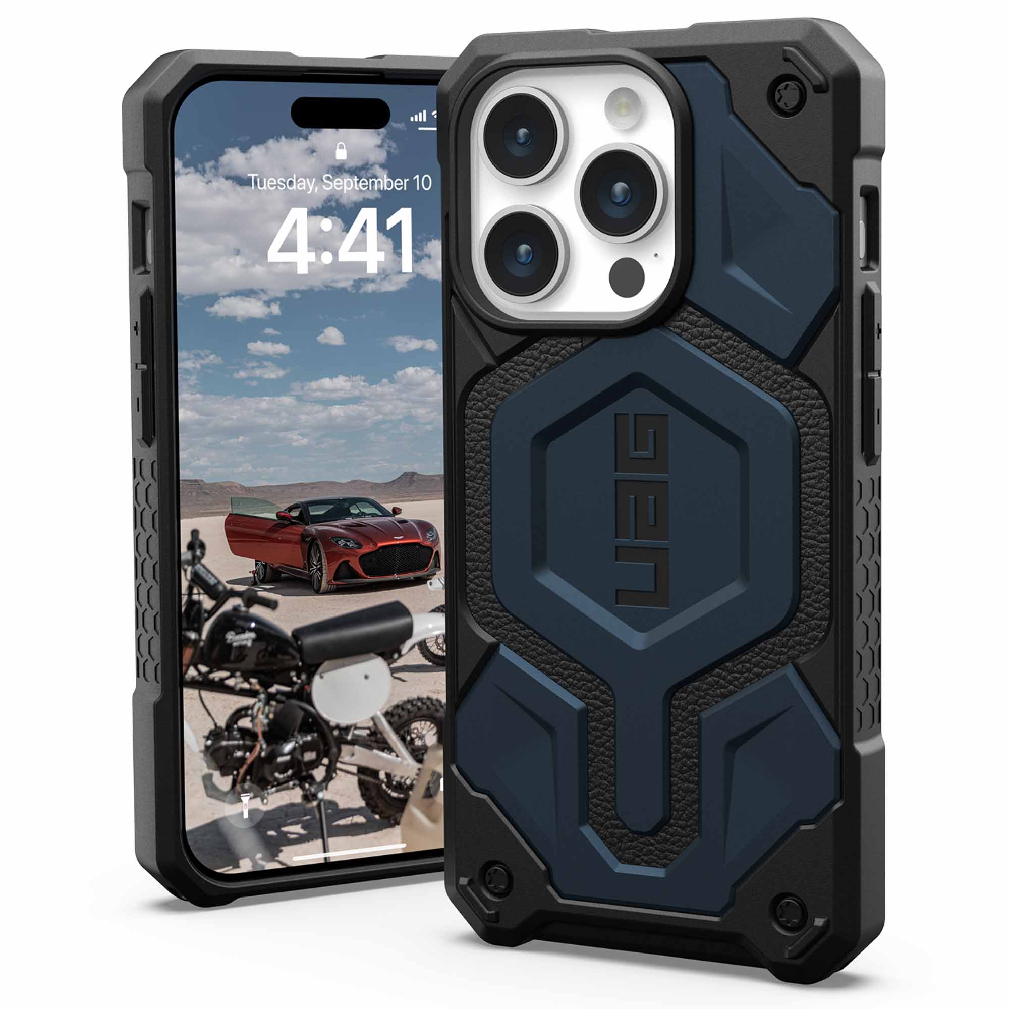 UAG Monarch Pro Backcover Apple iPhone 15 Pro - Mallard