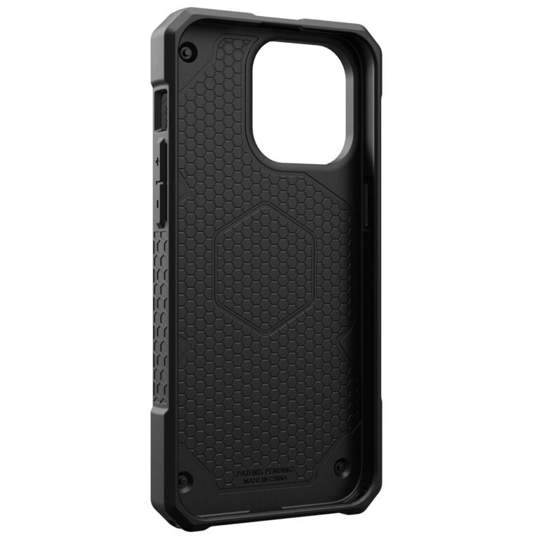 UAG Monarch Pro Backcover Apple iPhone 15 Pro Max - Kevlar Black - Afbeelding 4