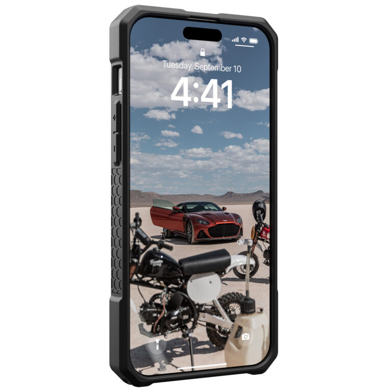 UAG Monarch Pro Backcover Apple iPhone 15 Pro Max - Carbon Fiber - Afbeelding 7