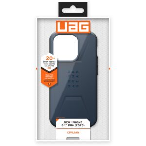 UAG Civilian Backcover MagSafe Apple iPhone 15 Pro - Mallard