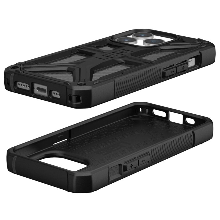UAG Monarch Backcover Apple iPhone 15 Pro - Carbon Fiber - Afbeelding 7