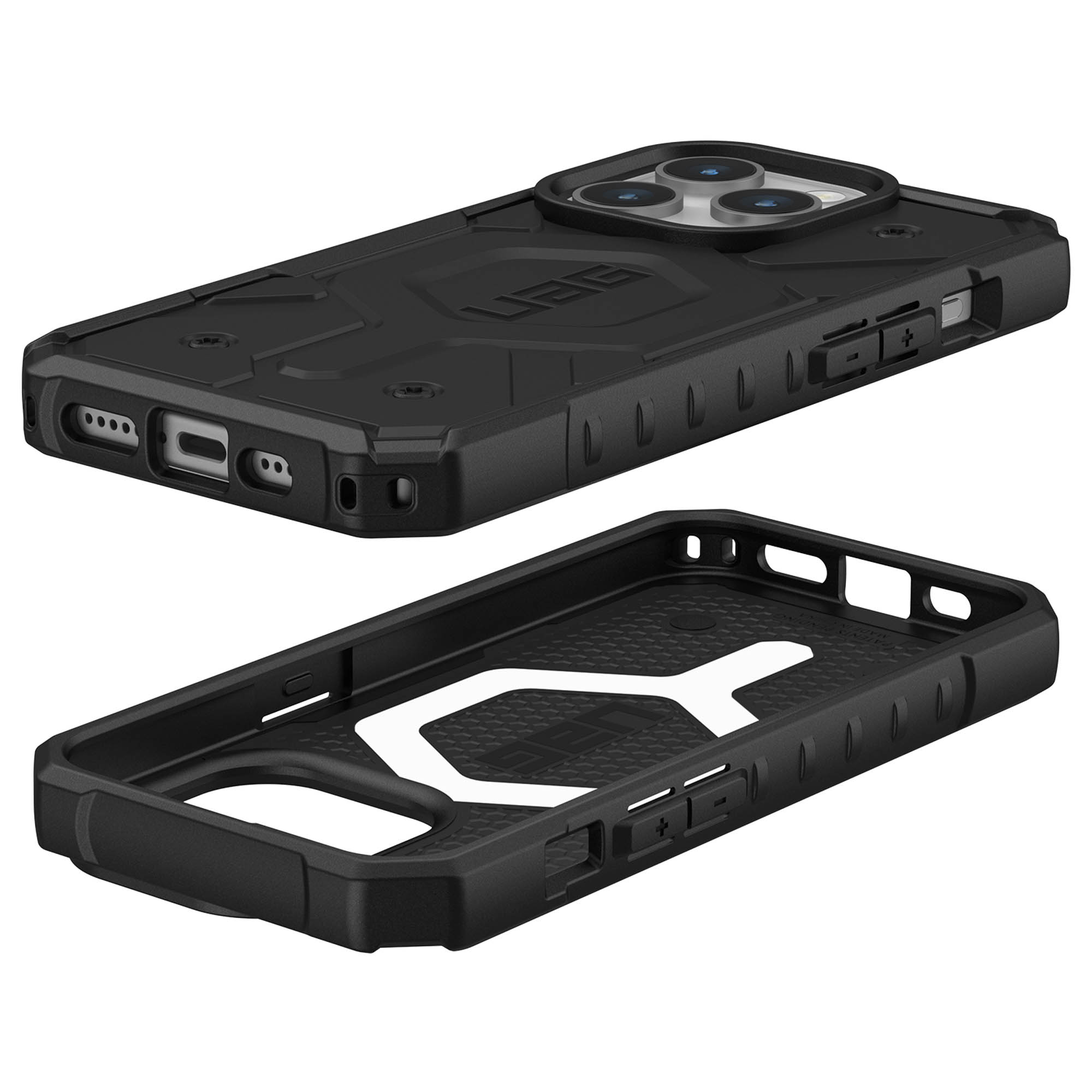 UAG Pathfinder Backcover MagSafe Apple iPhone 15 Pro - Zwart - Afbeelding 6