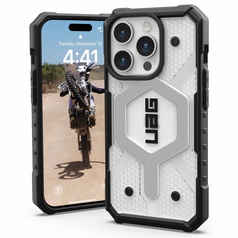 UAG Pathfinder Backcover MagSafe Apple iPhone 15 Pro - Ice - Afbeelding 2