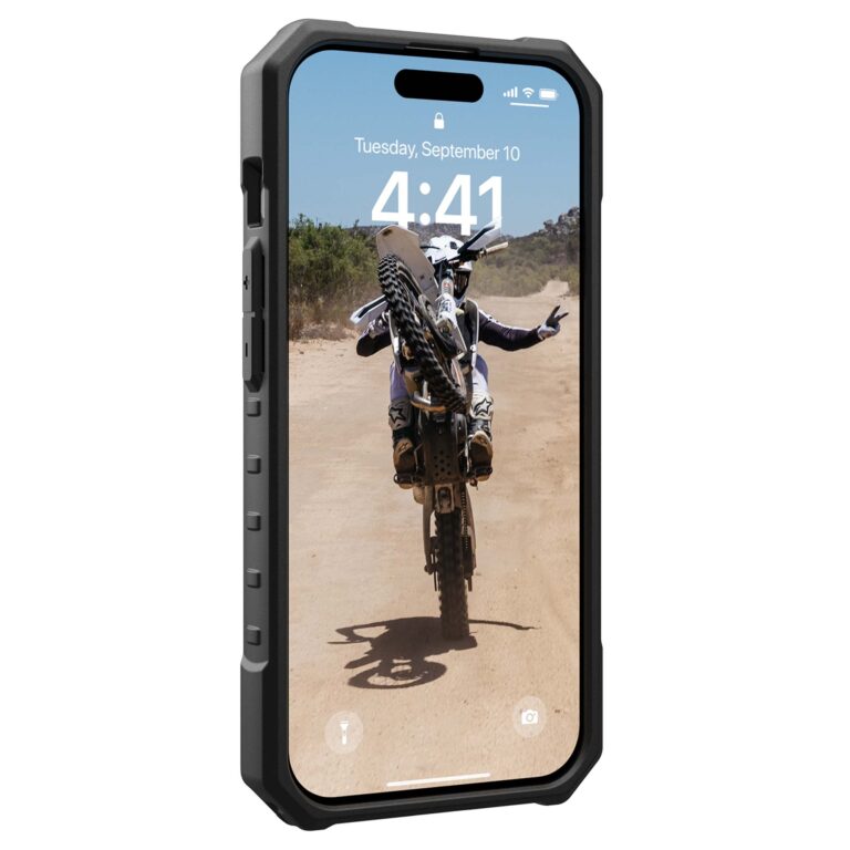 UAG Pathfinder Backcover MagSafe Apple iPhone 15 Pro - Olive Drab - Afbeelding 8