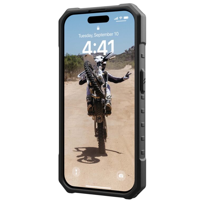 UAG Pathfinder Backcover MagSafe Apple iPhone 15 Pro - Olive Drab - Afbeelding 7
