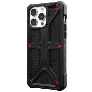 UAG Monarch Backcover Apple iPhone 15 Pro Max - Kevlar Black