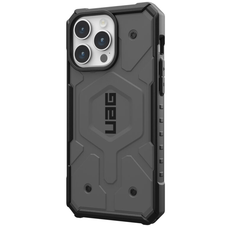 UAG Pathfinder Backcover MagSafe Apple iPhone 15 Pro Max - Zilver - Afbeelding 5