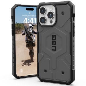 UAG Pathfinder Backcover MagSafe Apple iPhone 15 Pro Max - Zilver