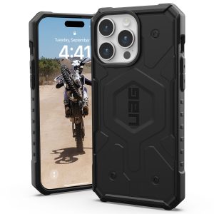 UAG Pathfinder Backcover MagSafe Apple iPhone 15 Pro Max - Zwart