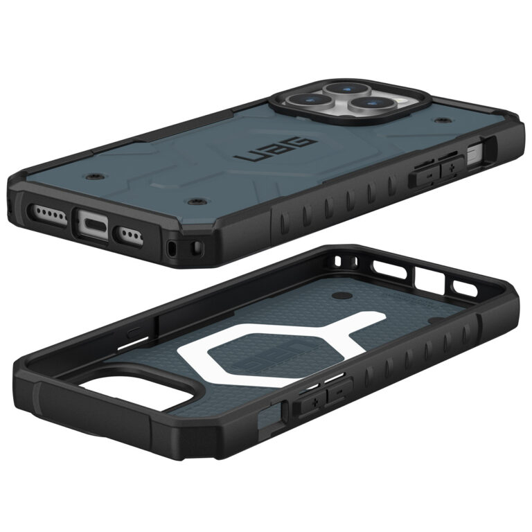 UAG Pathfinder Backcover MagSafe Apple iPhone 15 Pro Max - Cloud Blue - Afbeelding 6