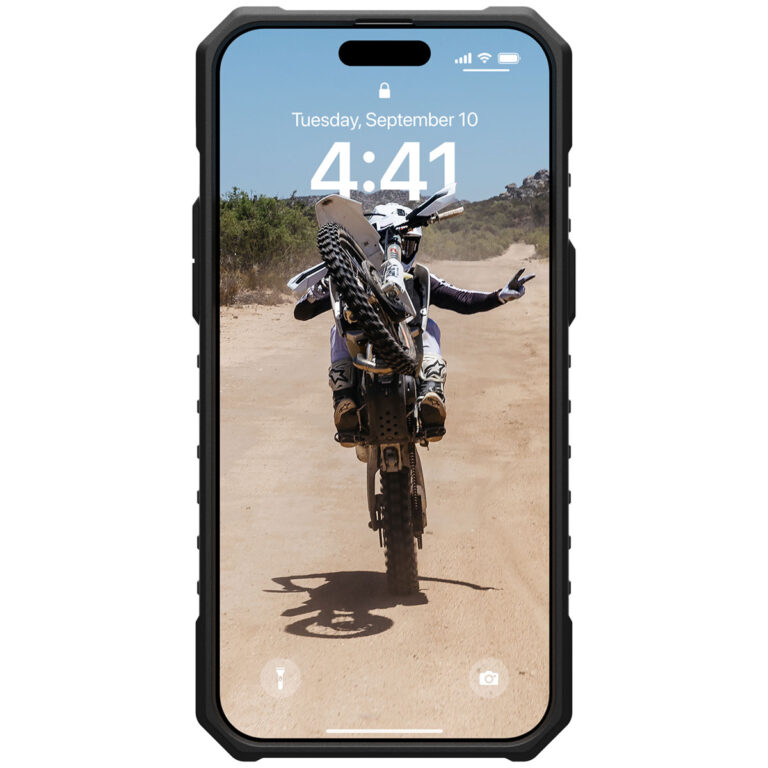 UAG Pathfinder Backcover MagSafe Apple iPhone 15 Pro Max - Olive Drab - Afbeelding 8