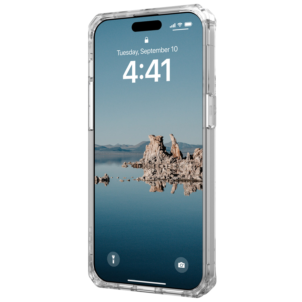 UAG Plyo Backcover MagSafe Apple iPhone 15 Pro Max - Ice Clear - Afbeelding 4