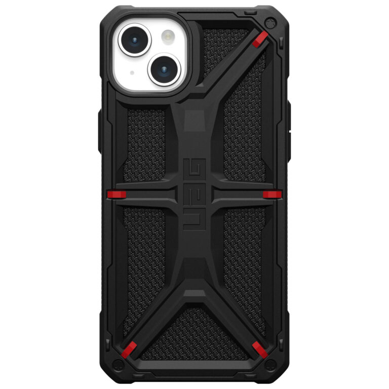 UAG Monarch Backcover Apple iPhone 15 Plus - Kevlar Black - Afbeelding 9