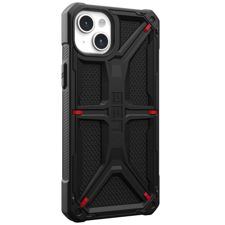 UAG Monarch Backcover Apple iPhone 15 Plus - Kevlar Black - Afbeelding 3