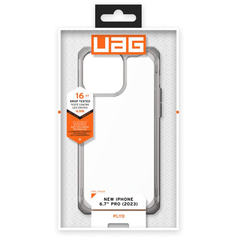 UAG Plyo Backcover Apple iPhone 15 Pro Max - Ash - Afbeelding 2