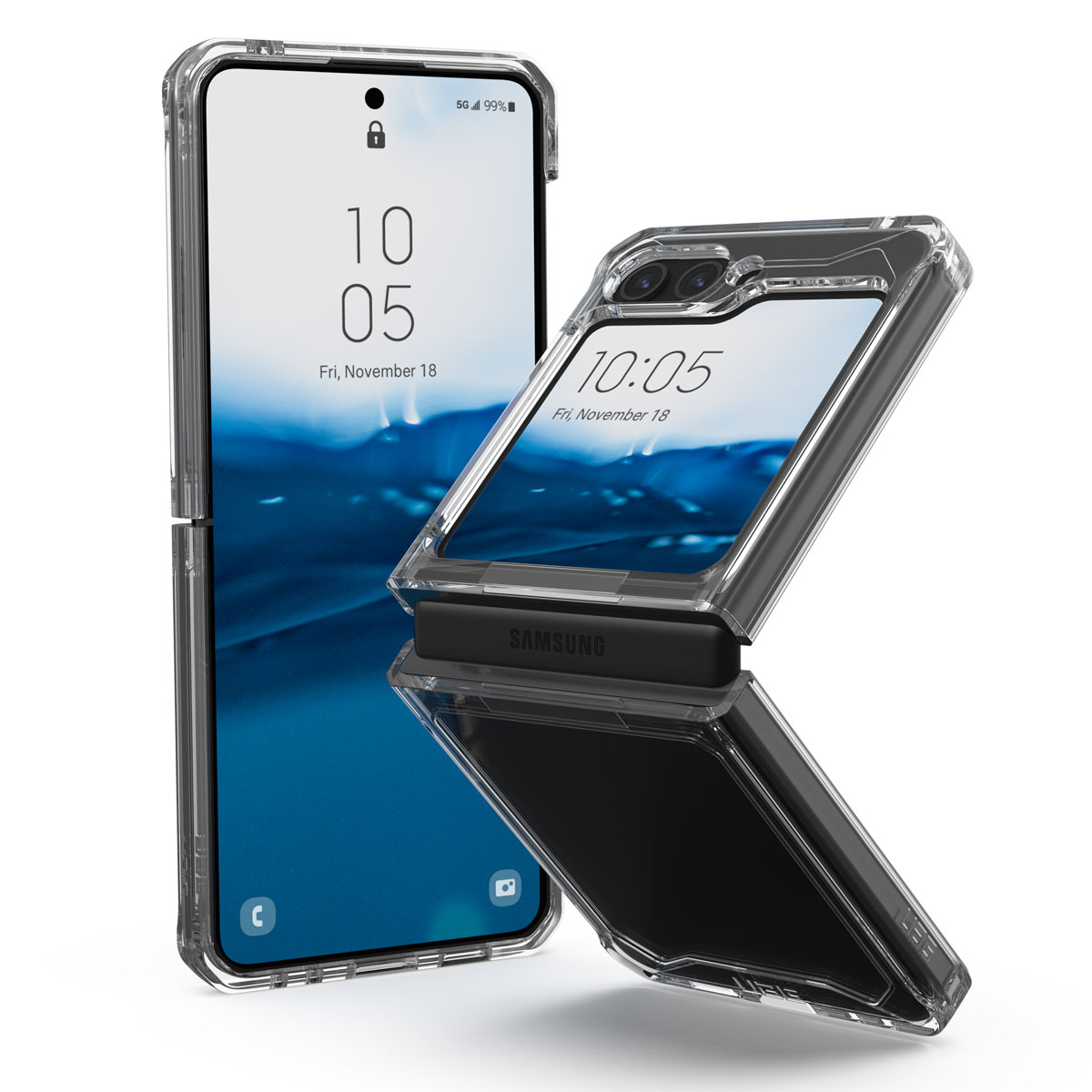 UAG Plyo Backcover Samsung Galaxy Z Flip 5 – Ice