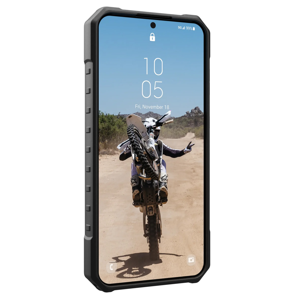 UAG Pathfinder Backcover Samsung Galaxy S23 FE - Ice - Afbeelding 5