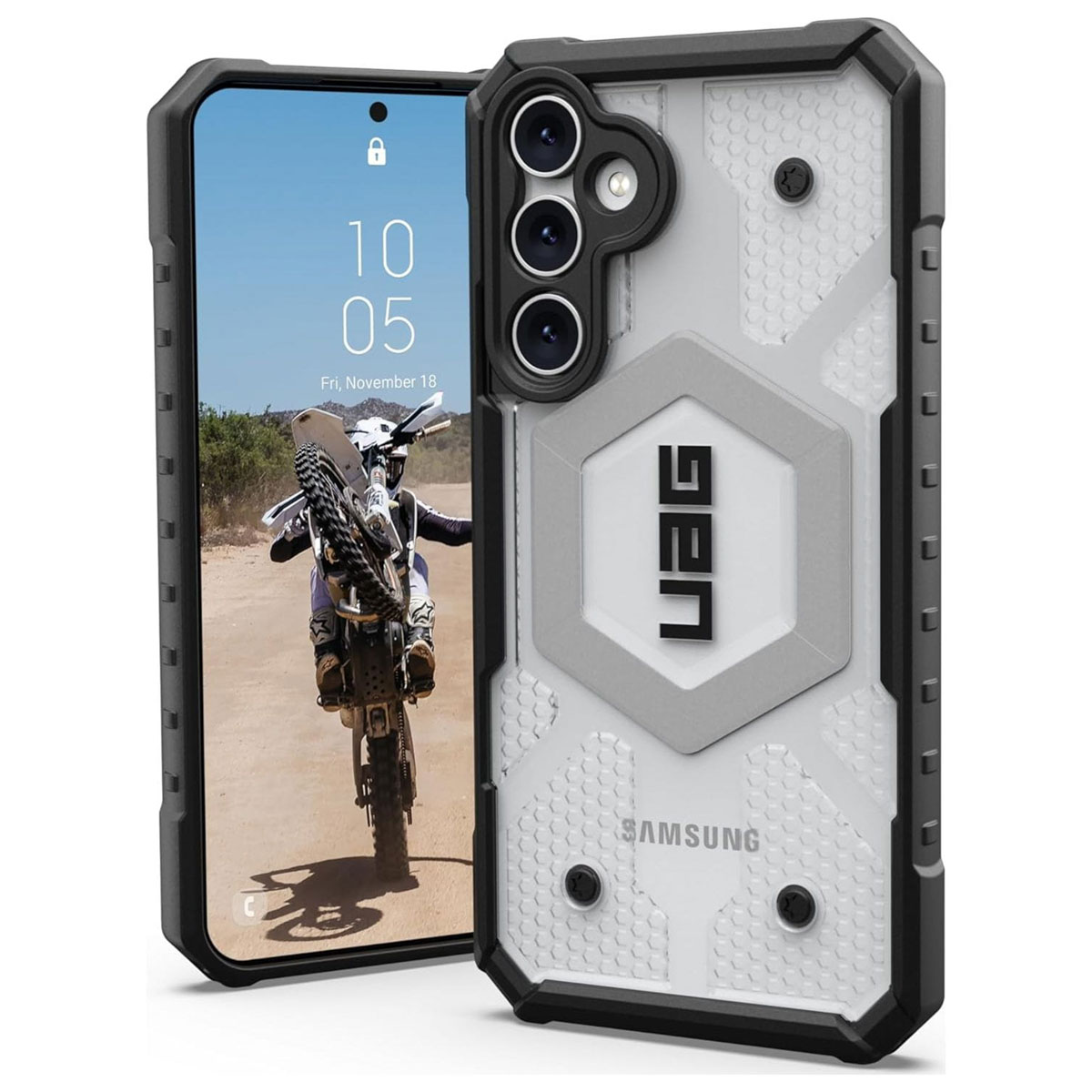 UAG Pathfinder Backcover Samsung Galaxy S23 FE – Ice