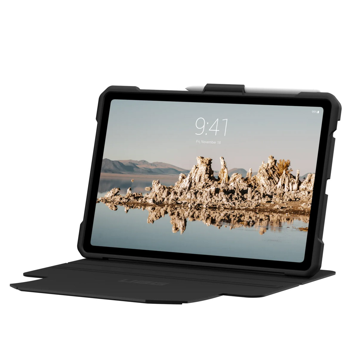 UAG Metropolis Bookcase Samsung Galaxy Tab S10 FE /S9 FE - Zwart - Afbeelding 7