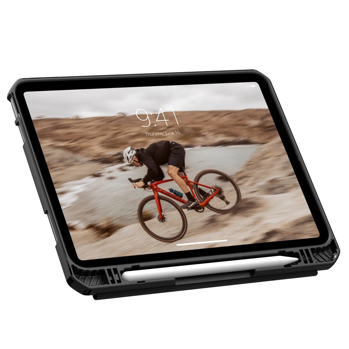UAG Essential Armor Apple iPad 11 (2025) 11 inch A16 / iPad 10 (2022) 10.9 inch - Ice Black - Afbeelding 6