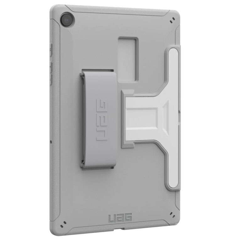 UAG Scout Healthcare backcover met stand en strap Samsung Galaxy Tab A9 Plus - Wit / Grijs - Afbeelding 5