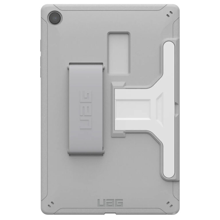 UAG Scout Healthcare backcover met stand en strap Samsung Galaxy Tab A9 Plus - Wit / Grijs - Afbeelding 3