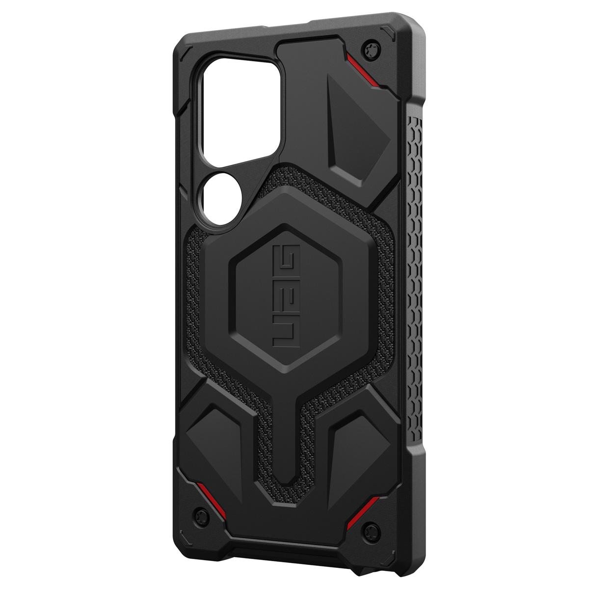 UAG Monarch Backcover Samsung Galaxy S24 Ultra - Kevlar Black - Afbeelding 2