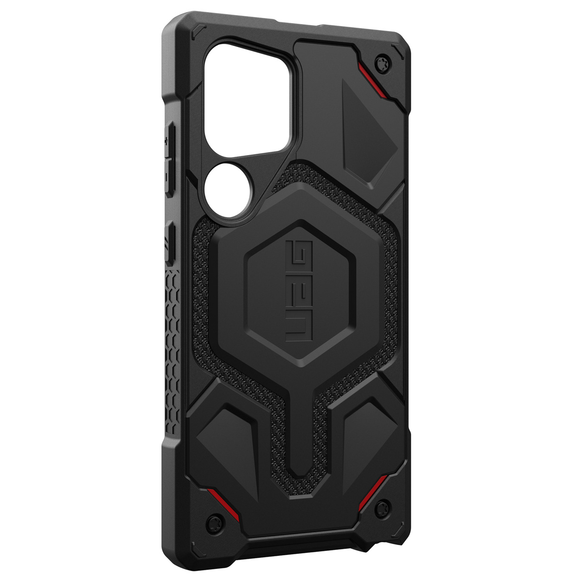 UAG Monarch Pro Backcover Samsung Galaxy S24 Ultra – Kevlar Black