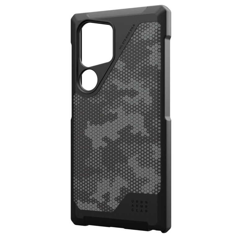 UAG Metropolis LT Backcover Magnet Samsung Galaxy S24 Ultra - Camo Graphite - Afbeelding 6
