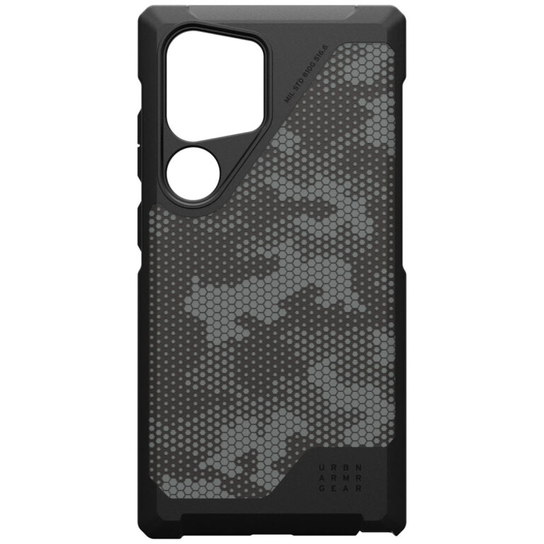 UAG Metropolis LT Backcover Magnet Samsung Galaxy S24 Ultra - Camo Graphite - Afbeelding 2