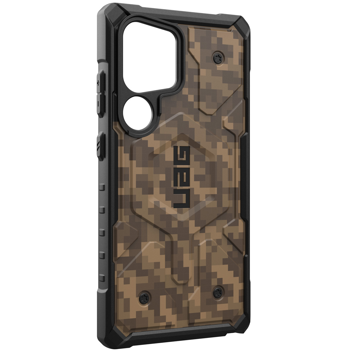 UAG Pathfinder Backcover Magnet Samsung Galaxy S24 Ultra - Camo Dark Earth - Afbeelding 2