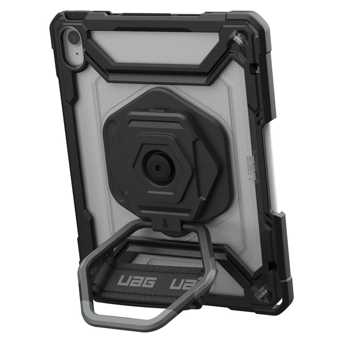 UAG Plasma Backcover Apple iPad 11 (2025) 11 inch A16 / iPad 10 (2022) 10.9 inch - Ice Black - Afbeelding 6